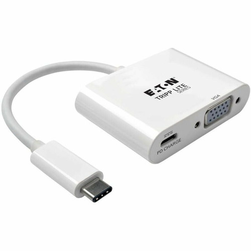 Tripp Lite by Eaton U444-06N-V-C USB 3.1 Gen 1 USB-C to VGA Adapter - USB 3.1 Type C - 1 x VGA (Fleet Network)