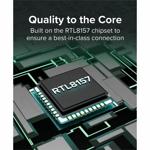 Plugable USBC-E5000 5Gigabit Ethernet Adapter - USB Type C - 39.06 Gbit/s Data Transfer Rate - Realtek RTL8157 - Twisted Pair