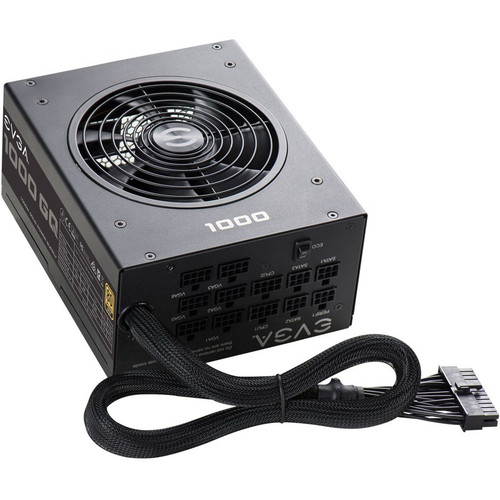 EVGA 1000 GQ Power Supply - 120 V AC, 230 V AC Input - 3.3 V, 5 V, 12 V, -12 V Output - 1 kW - 1 +12V Rails - 1 Fan(s) - ATI CrossFire (Fleet Network)