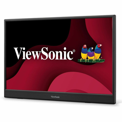 Viewsonic VA1653 16" Portable Full HD IPS Monitor - 15.6" Viewable - 1920 x 1080 - 60Hz - 250 cd/m² - USB-C & Mini HDMI - Black