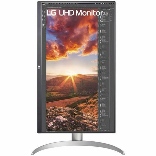 LG 27UP850K-W 27" 4K UHD IPS Monitor - 400 cd/m² HDR400 - FreeSync - USB-C - Height/Pivot/Tilt Stand - White
