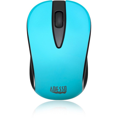 Adesso iMouse S70L - Wireless Optical Neon Mouse - Optical - Wireless - Radio Frequency - 2.40 GHz - Neon Blue - USB - 1000 dpi - - 3 (Fleet Network)