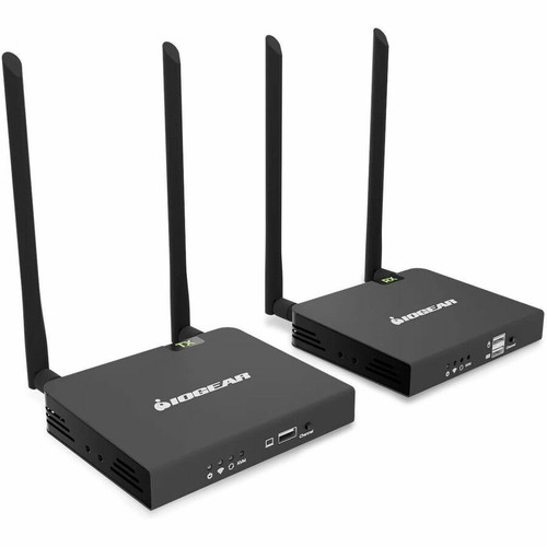 IOGEAR GW4K60KIT Wireless 4K HDMI Video Extension Kit - 164 ft Range - 5 USB Ports - Keyboard & Mouse Control