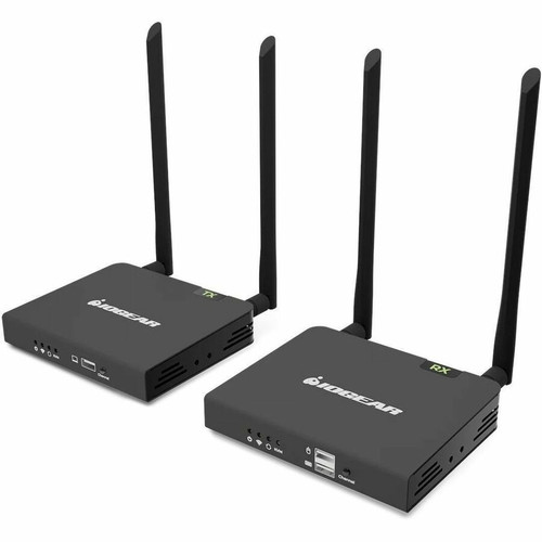 IOGEAR GW4K60KIT Wireless 4K HDMI Video Extension Kit - 164 ft Range - 5 USB Ports - Keyboard & Mouse Control