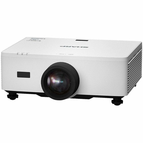 Sharp XP-P601Q-W DLP Projector - 16:9 - Floor Mountable, Ceiling Mountable - 3840 x 2160 - Front, Rear, Rear Ceiling, Front Ceiling, - (Fleet Network)
