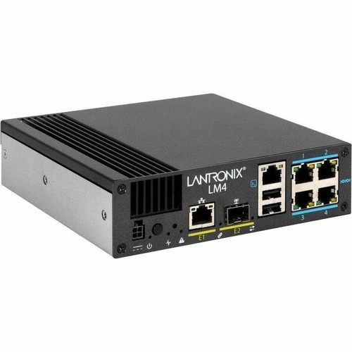 Lantronix LM4 Console Server 4-Port - 15.63 GB - Twisted Pair, Optical Fiber - 1 Total Expansion Slot(s) - 1 x Network (RJ-45) - 2 x - (Fleet Network)