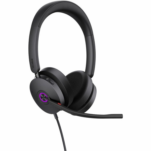 Yealink UH48 Headset - Stereo - USB Type A, USB Type C - Wired - 20 Hz to 20 kHz - Over-the-head, On-ear - Binaural - Supra-aural - ft (1308152)