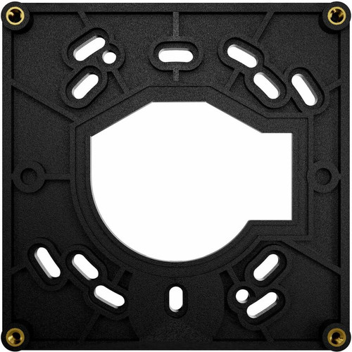 Algo 8401 IP Single-Sided Clock - Black Case - PoE Powered - NTP Synchronized - Wall Mountable LED Display