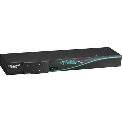 Black Box ServSwitch KV5004SAR2 KVM Switchbox - 4 Computer(s) - 1600 x 1280 - PS/2 Port - USB - VGA (Fleet Network)