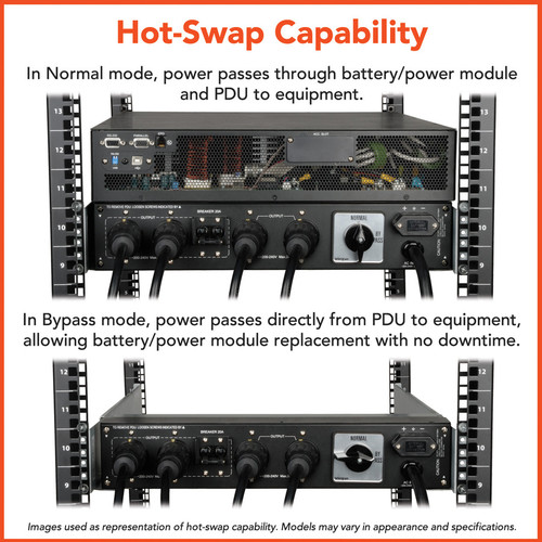 Tripp Lite by Eaton SU6000RT4UHV SmartOnline EZ 6000VA/5400W Double Conversion Online UPS - 4U Rack/Tower - Pure Sine Wave - 2 Min Full Load Runtime