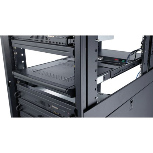 APC by Schneider Electric AP5201 APC 8-Port Multi-Platform Analog KVM Switch - 8 x 1 - VGA/SVGA - 1920 x 1440 - 1U Rack-Mountable