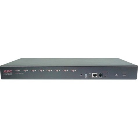 APC 8 Port Multi-Platform Analog KVM Switch - 8 x 1 - 8 x SPDB-15 - 1U - Rack-mountable (Fleet Network)
