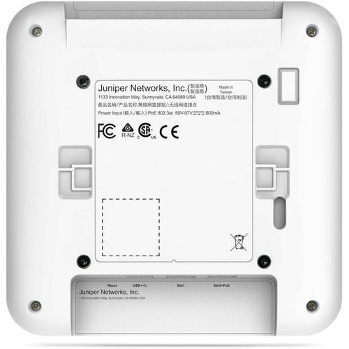 Mist Dual Band Indoor Wi Fi 6 Access Point 2.4 GHz 5 Internal Antennas Wireless Antenna Gbit IEEE Ac Ax A B G N S X MIST-AP33-2S-3Y