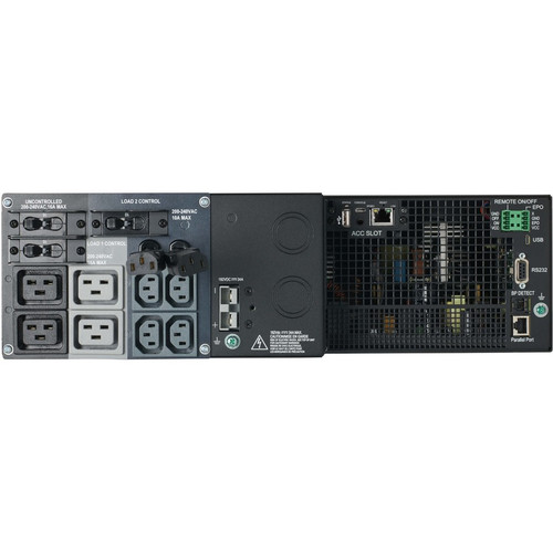 Tripp Lite by Eaton SU5KRT3UX SmartOnline 5kVA Rack/Tower UPS - 3U Form Factor - 5kW Pure Sine Wave - 230V AC Input