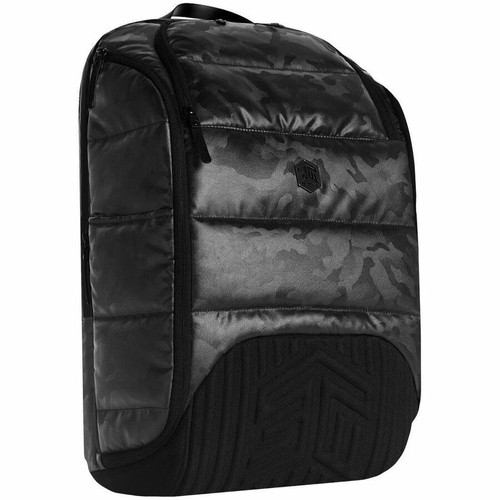 STM Goods Dux Rugged Carrying Case (Backpack) for 16" to 17" Apple MacBook Pro - Black Camo - Impact Resistant - 500 x 750D Polyester (Fleet Network)
