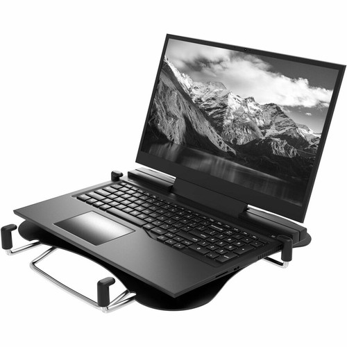 CTA Digital VESA-Compatible Laptop (And Other Device) Holder with Built-in Cooling Fan - Upto 15" Screen Size Notebook, Tablet Support (ADD-LTPCF)
