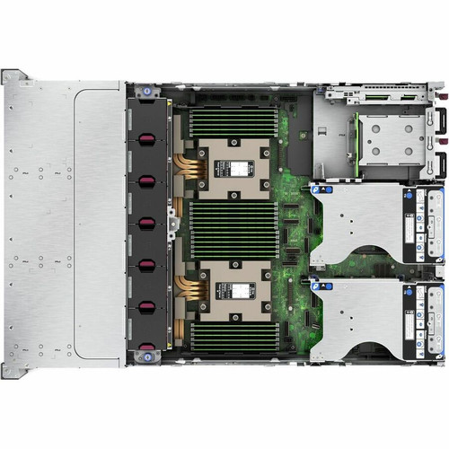HPE P66781-B21 ProLiant DL385 G11 2U Rack Server - AMD EPYC 9124 3 GHz 16-Core - 32 GB DDR5 RAM - 8 SFF Hot-Swap Bays - 800W PSU