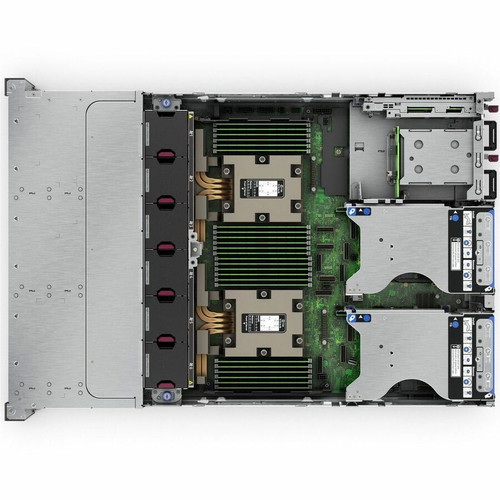 HPE P66782-B21 ProLiant DL385 G11 2U Rack Server - 1x AMD EPYC 9224 24-Core 2. 5GHz - 32GB DDR5 RAM - 8x SFF Hot-Swap Bays - 800W PSU