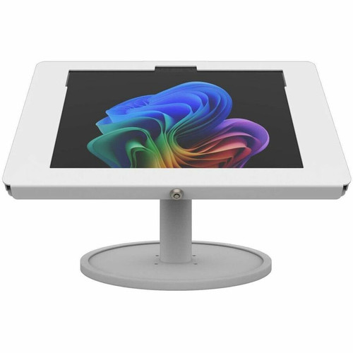 The Joy Factory Elevate II Countertop Kiosk for Surface Pro 11th Edition | Pro 10 | Pro 9 (White - White (KAM422W)