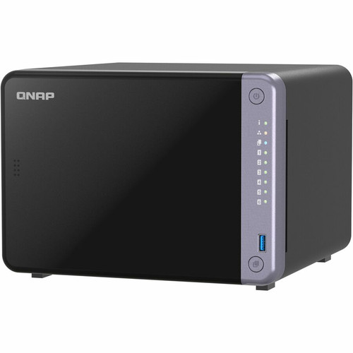 QNAP TS-632X-4G-US NAS Storage System - 6-Bay Tower with Annapurna Labs Alpine AL524 Quad-core 2 GHz - 4 GB DDR4 - 2.5GbE