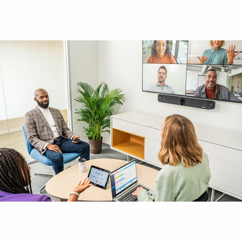 HP Poly 8L539AA#ABA Poly Studio X70 All-in-One Video Bar Kit - 20MP Dual Camera - 140° FOV - 4K UHD - Gigabit Ethernet - Wall Mountable - TAA