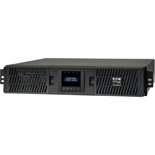 Tripp Lite by Eaton SU2200RTXLCD2UTAA SmartOnline 2000VA/1800W Rack/Tower UPS - 2U - 7. 7 Min Full Load - Pure Sine Wave - LCD