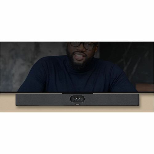 Yealink 1206675 MeetingBar A40 Video Conferencing Bar - 48MP Dual Camera - 4K 60fps - 120° FOV - Android 13 - Wall/Desktop Mount - Small/Medium Rooms