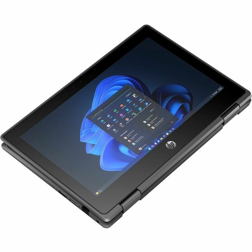 HP B86CBUT#ABA Fortis Flip G1i 11. 6" Touchscreen Convertible 2-in-1 Notebook - HD - Intel N250 Quad-core - 4 GB LPDDR5 - 128 GB UFS - Windows 11 Pro