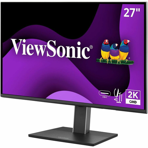 Viewsonic VG2752-2K 27" WQHD IPS Monitor - 2560 x 1440100Hz - USB-C 65W - Ergonomic Stand