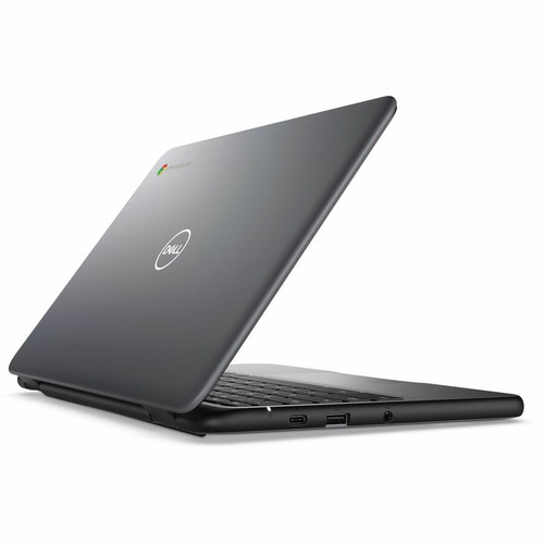 Dell 62PNR Chromebook 3120 11. 6" Touchscreen Laptop - Intel N100 Quad-Core - 4GB LPDDR5 RAM - 64GB eMMC - ChromeOS - Gray