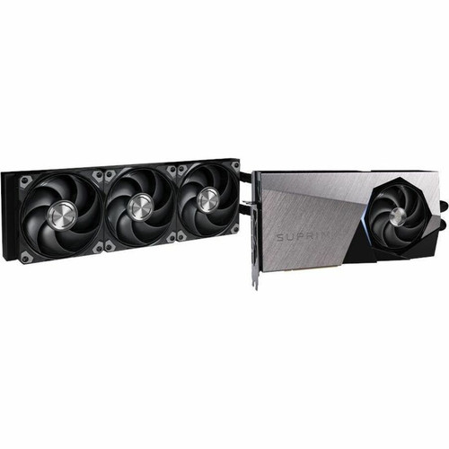 MSI RTX 5080 16G SUPRIM LIQUID SOC - 7680 x 4320 - 2.76 GHz Boost Clock - 256 bit Bus Width - PCI Express 5.0 x16 - DisplayPort - 3 x (G5080-16SLS)