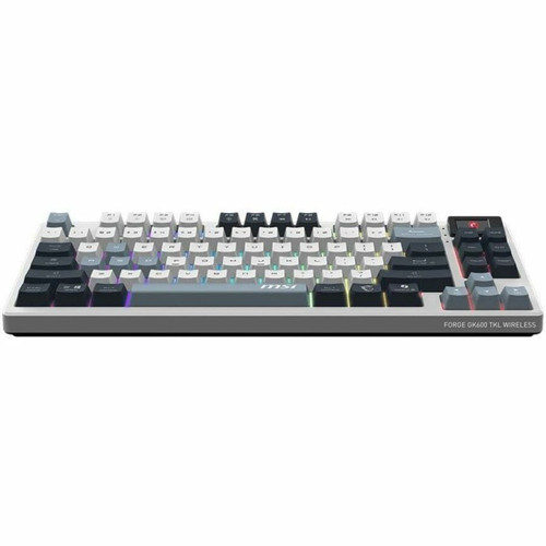 MSI FORGE GK600 TKL Tri-Mode Wireless Keyboard - KTT Linear Switches - Hot Swap PCB - Tenkeyless 80% - 2.4GHz Wireless - Bluetooth - - (Fleet Network)