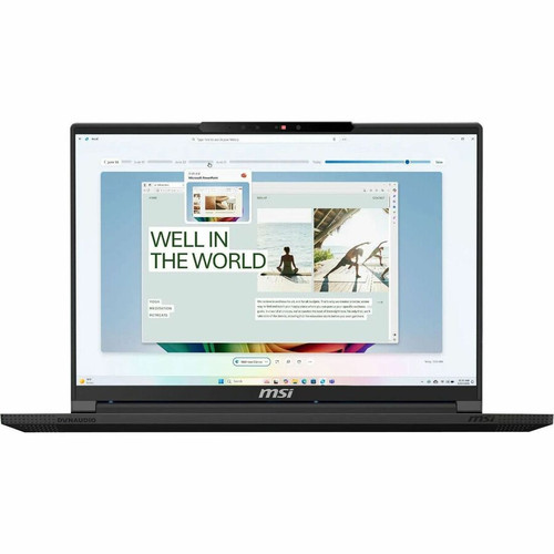 MSI Stealth A16 AI+ A3XWX Stealth A16 AI+ A3XWHG-046CA 16" Copilot+ PC Gaming Notebook - QHD+ - 240 Hz - AMD Ryzen AI 7 350 - 32 GB - (Fleet Network)
