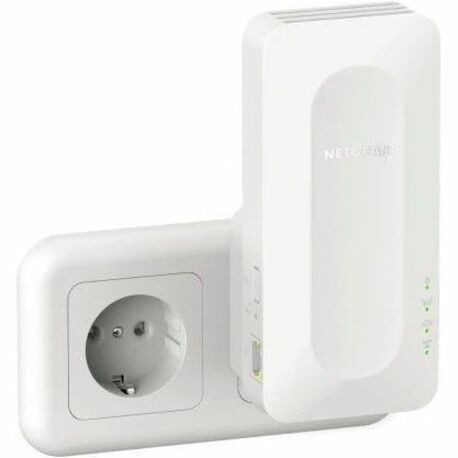 Netgear EAX17 Dual Band Wi-Fi 6 IEEE 802.11 a/b/g/n/ac/ax/i 3 Gbit/s Wireless Range Extender - 2.40 GHz, 5 GHz - 3 x Internal - - 1 x (EAX17-100CNS)
