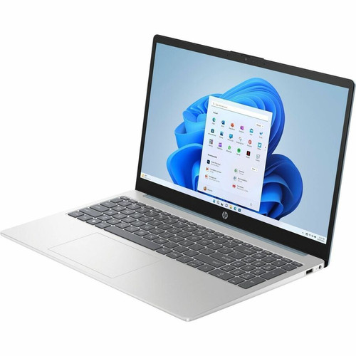 HP 15-fc0000 15-fc0140ca 15.6" Notebook - Full HD - AMD Ryzen 5 7430U - 12 GB - 512 GB SSD - Moonlight Blue, Natural Silver - AMD Chip (B41KJUA#ABL)
