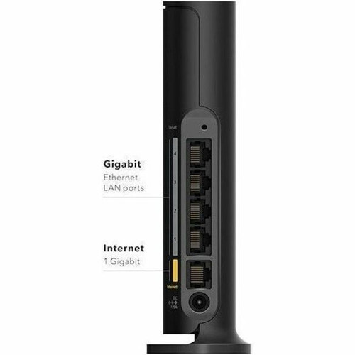 Netgear Nighthawk RAX9 Wi-Fi 6 IEEE 802.11 a/b/g/n/ac/ax Ethernet Wireless Router - Dual Band - 2.40 GHz ISM Band - 5 GHz UNII Band - (RAX9-100CNS)