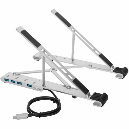 Targus Portable Stand with Integrated USB-A Hub - 10" to 15.6" Screen Support - 10" (254 mm) Height x 2.40" (60.96 mm) Width x 0.80" - (Fleet Network)