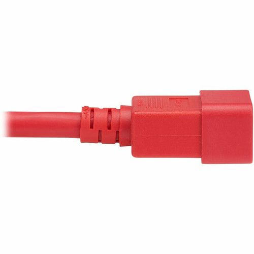 Tripp Lite series Power Cord, C20 to C21 - Heavy-Duty, 20A, 250V, 12 AWG, 3 ft. (0.9 m), Red - For Network Switch, PDU, UPS, Switch, - (P035-003-ARD)