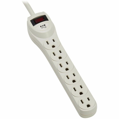 Tripp Lite Waber Industrial Power Strip 6 Outlets 5-15R 4' Cord 15 Amp - NEMA 5-15P - 6 x NEMA 5-15R - 4 ft (1.22 m) Cord - 15 A - 120 (Fleet Network)