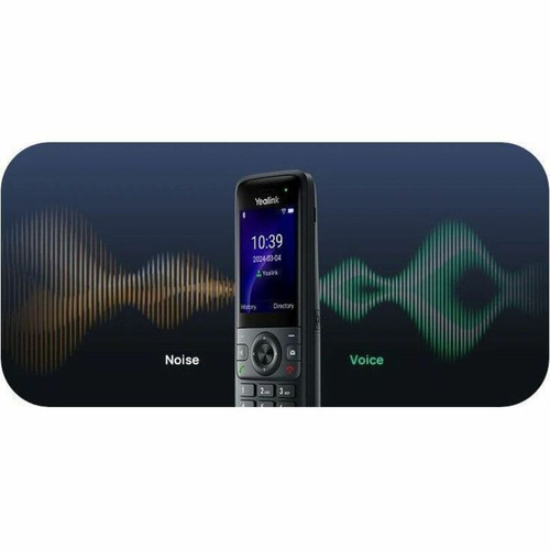 Yealink AX83H Cordless IP Phone - Bluetooth - Wi-Fi - 5-Way Conferencing - 2.4" TFT LCD - Wall/Stand Mountable
