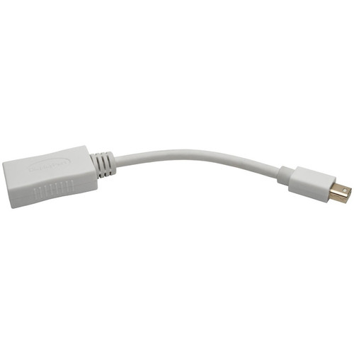Tripp Lite series DisplayPort/Mini DisplayPort A/V Video Cable - 6" (152.40 mm) DisplayPort/Mini DisplayPort A/V Cable for Audio/Video (P139-06N-DP-V2B)