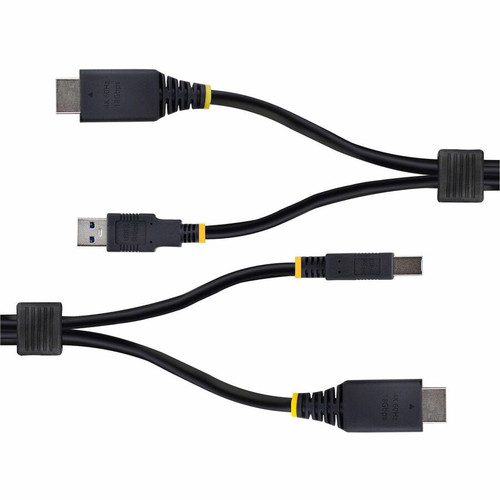 StarTech. com HU12210-KVM-CABLE 10ft HDMI & USB 5Gbps KVM Cable - 4K 60Hz HDR10 - 18Gbps Data Transfer