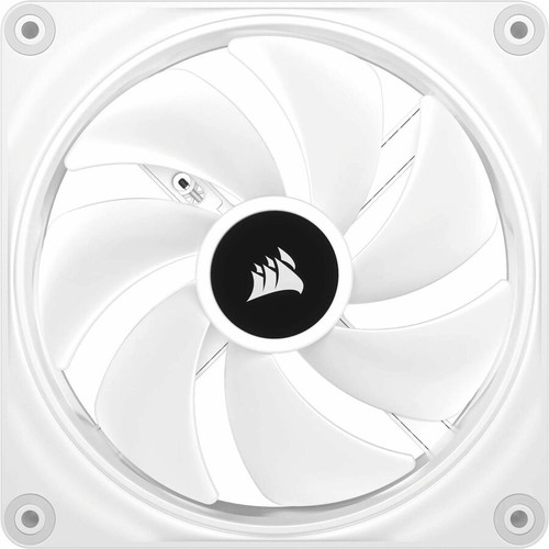 Corsair iCUE LINK QX140 RGB 140 Mm PWM Single Fan Expansion Kit White High Airflow Maximum CFM Rpm PC S X CO-9051007-WW