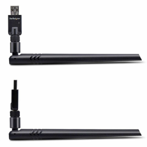 StarTech.com AV53C1-USB-BLUETOOTH Bluetooth 5.3 Class 1 USB Adapter Dongle for PC - 328ft Range - Windows/Linux - Plug-in Module