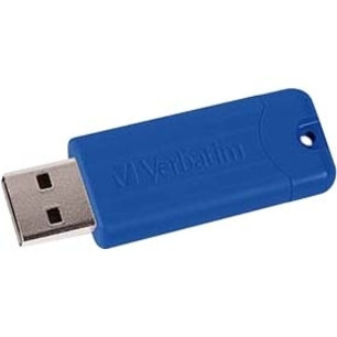 Microban 70390 PinStripe USB 3.2 Gen 1 Flash Drive - 3pk - 128GB - Red - Green - Blue - Lifetime Warranty