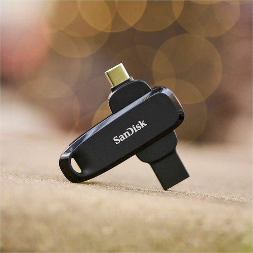 SanDisk SDDDC6-128G-G46 Phone Drive SDDDC6-128G-G46128GB USB 3.2 Gen 1 Type-C Flash Drive - 100 MB/s Read - Key Ring & Auto Backup