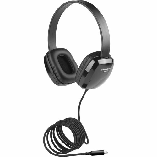 Cyber Acoustics ACM-6005C Headphone - Stereo - USB Type C - Wired - 32 Ohm - 20 Hz to 20 kHz - Over-the-head, Over-the-ear - Binaural (Fleet Network)
