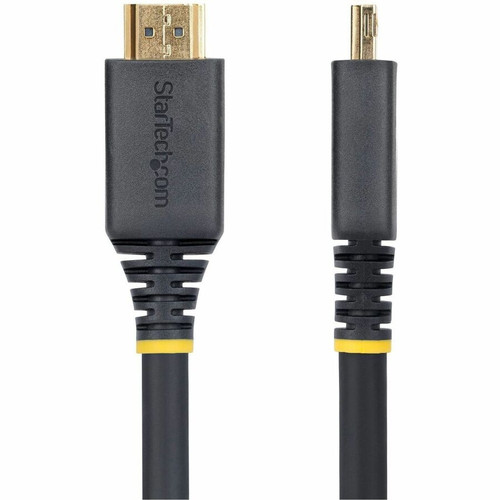StarTech. com HDMI2-CABLE-GRIP-20F 20ft High Speed HDMI Cable with Gripping Connectors - 4K 60Hz/1440p 144Hz 18Gbps - UHD - HDR10 - HDCP 2. 2