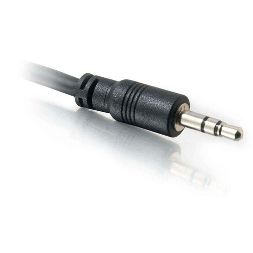 C2G 75ft 3.5mm Stereo Audio Cable with Low Profile Connectors - Aux Cable - In-Wall CMG-Rated - M/M - 75 ft Audio Cable - First End: - (Fleet Network)