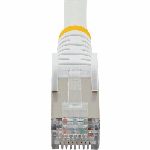 StarTech. com NLWH-75F-CAT6A-PATCH StarTech 75ft CAT6a Ethernet Cable - Snagless RJ45 - 10G - 100W PoE++ - S/FTP Shielded - LSZH - White